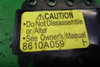 Выключатель пассажирской AIR BAG (8610A059) для Mitsubishi Pajero/Montero с 2007г