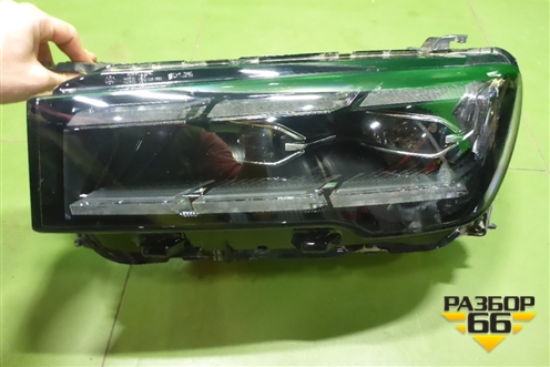 Фара левая (Led c блоком) (6608050928) для Geely Monjaro с 2021г