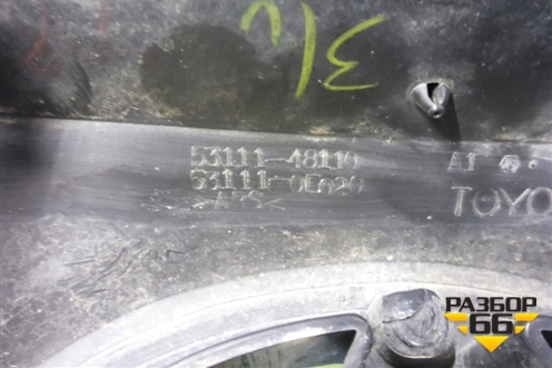 Решетка радиатора (до 2010г) (5311148110) для Toyota Highlander с 2007-2013г