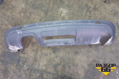 Бампер задний нижняя часть (8U0807521A) для Audi Q3 с 2011-2018г (Ку 3)