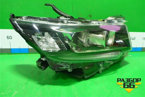Фара правая (после 2017г LED без блока) (8114560N20) для Toyota Land Cruiser Prado(150) с 2009г