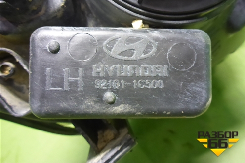 Фара левая (после 2005г галоген) (921011C520) для Hyundai Getz с 2002г