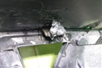 Бампер задний нижняя часть (под парктроник) (2804100DE01) для Changan UNI-V с 2022г