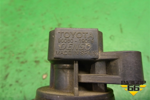 Катушка зажигания (1.6л 3ZZ) (9008019019) для Toyota Corolla (E12) с 2001-2007г