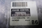 Блок управления двигателем (АКПП 1.6л 3ZZ) (8966102B60) для Toyota Corolla (E12) с 2001-2007г