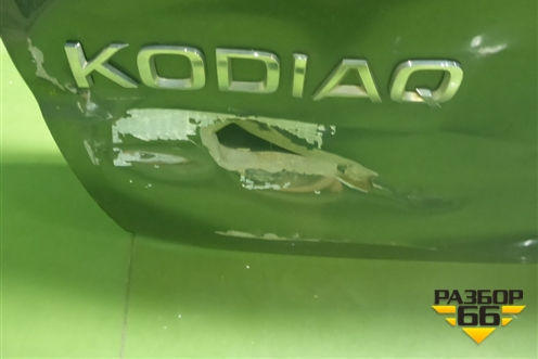 Дверь багажника без стекла (565827023A) для Skoda Kodiaq с 2017г (Кодиак)