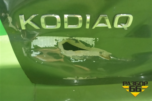Дверь багажника без стекла (565827023A) для Skoda Kodiaq с 2017г (Кодиак)