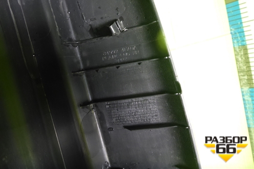 Обшивка багажника на заднюю панель (849924EA0A) для Nissan Qashqai (J11E) с 2013г (Кашкай)