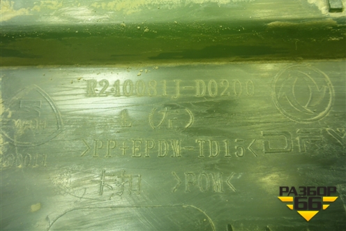 Накладка двери передней левой (R210081JD0200) для Dongfeng AX7 2015-2019г