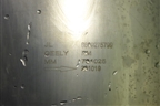Глушитель задняя часть (6600275799) для Geely Coolray с 2019-2025г