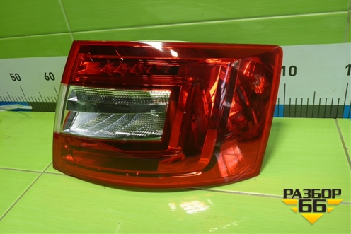 Фонарь задний правый (до 2017г лифтбэк) для Skoda Octavia (A7) с 2013г (Октавия)