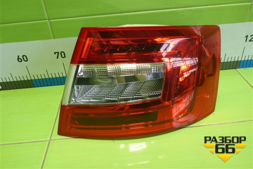 Фонарь задний правый (до 2017г лифтбэк) для Skoda Octavia (A7) с 2013г (Октавия)