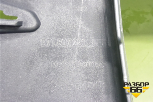 Бампер передний (под парктроник и омыватели) (971807221) для Porsche Panamera с 2016г (Панамера)