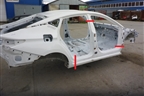 Порог со стойкой правый для JAC J7 с 2020-2025г