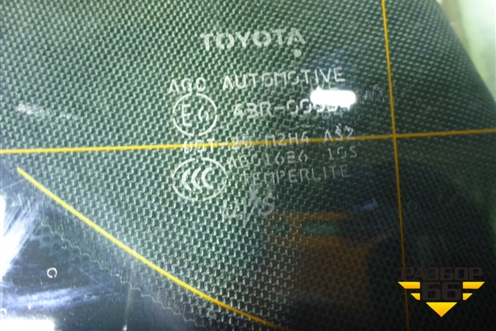 Стекло глухое правое для Toyota Land Cruiser (200) с 2008г