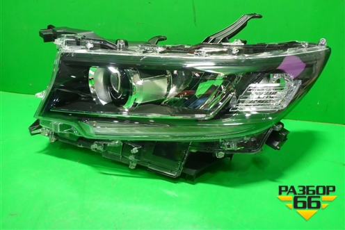 Фара левая (после 2017г LED без блока) (8118560N20) для Toyota Land Cruiser Prado(150) с 2009г