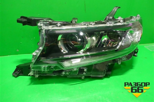 Фара левая (после 2017г LED без блока) (8118560N20) для Toyota Land Cruiser Prado(150) с 2009г