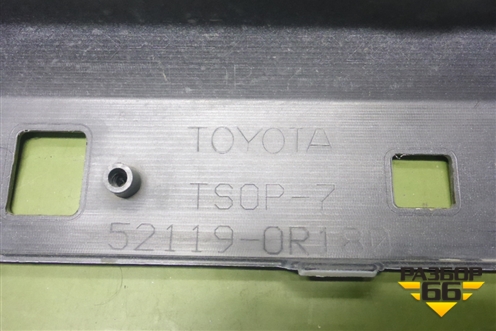 Бампер передний (после 2015г под омыватель и парктроник) (521190R180) для Toyota Rav-4 с 2012-2019г