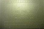 Накладка на торпедо  (правая нижняя) (847615H000) для Hyundai  HD 35-78 с 2003г