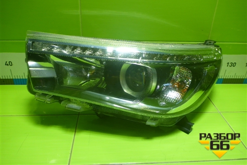 Фара левая (до 2020г Led) (811500K730) для Toyota Hilux с 2015г