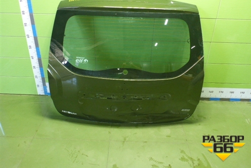Дверь багажника со стеклом (901005006R) для Renault Duster I с 2010-2021г