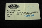 Обшивка багажника правая (хетчбэк) (4M51A31148CA3YYW) для Ford Focus 2 с 2008-2011г