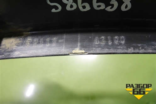 Накладка переднего бампера правая (до 2015г) (5211242100) для Toyota Rav-4 с 2012-2019г