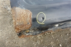 Порог со стойкой правый (5ти дверный хетчбэк) для Ford Focus 2 с 2008-2011г
