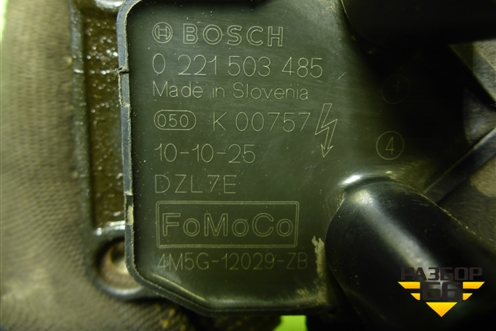 Катушка зажигания (1.6л SHDA) (4M5G12029ZB) для Ford Focus 2 с 2008-2011г