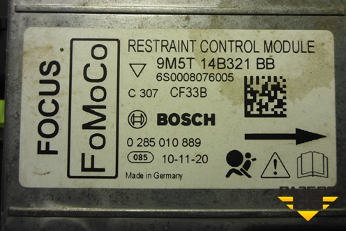 Блок управления AIR BAG (9M5T14B321BB) для Ford Focus 2 с 2008-2011г