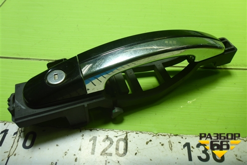 Ручка наружная двери передней левой (3M51R224A36BF) для Ford Focus 2 с 2008-2011г