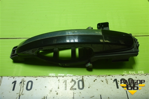 Ручка наружная двери задней левой (4M51A266B23AD) для Ford Focus 2 с 2008-2011г