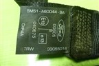 Ремень безопасности задний центральный (5M51A60044BA) для Ford Focus 2 с 2008-2011г