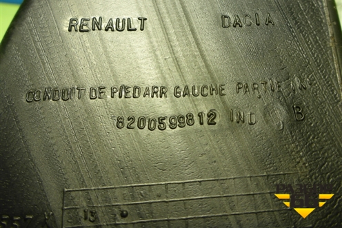 Воздуховод отопителя (8200599812) для Renault Logan с 2004-2015г