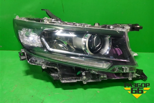 Фара правая (после 2017г LED без блока) (8114560N20) для Toyota Land Cruiser Prado(150) с 2009г