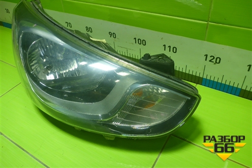 Фара правая (до 2014г галоген) (921024L000) для Hyundai Solaris с 2010-2016г