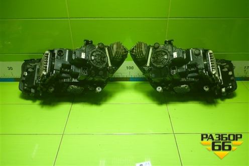Фара L+R комплект (до 2020г Full Led Shadow с блоками) (8499121,8499122) (84991218499122) для BMW 5-серия G30 с 2017г