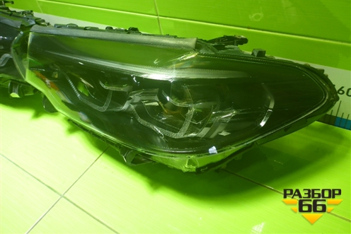 Фара L+R комплект (до 2020г Full Led Shadow с блоками) (8499121,8499122) (84991218499122) для BMW 5-серия G30 с 2017г
