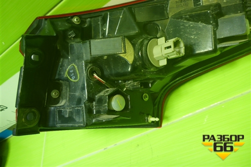 Фонарь задний наружный левый (после 2019г) (26555HV00A) для Nissan Qashqai (J11E) с 2013г (Кашкай)