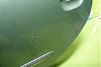 Дверь задняя левая для Mitsubishi Colt с 2004г (Кольт)