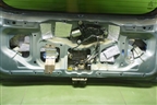 Дверь багажника со стеклом для Mitsubishi Colt с 2004г (Кольт)