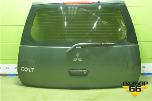 Дверь багажника со стеклом для Mitsubishi Colt с 2004г (Кольт)