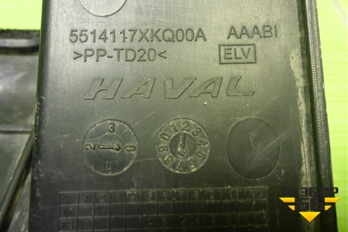 Дефлектор радиатора правый (5514117XKQ00A) для Haval F7 с 2019г
