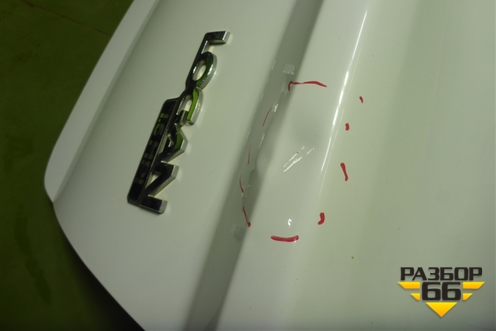 Крышка багажника (после 2009г) для Renault Logan с 2004-2015г (Логан)