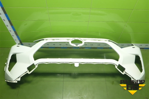 Бампер передний (под омыватели) (521190R280) для Toyota Rav-4 с 2018г (Рав 4) Бампер передний (под омыватели) (521190R280) для Toyota Rav-4 с 2018г (Рав 4)