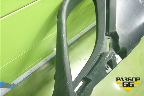 Юбка заднего бампера (521690E110) для Toyota Highlander с 2019-2025г (Хайлендер)