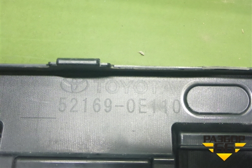 Юбка заднего бампера (521690E110) для Toyota Highlander с 2019-2025г (Хайлендер)