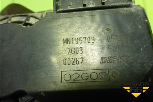 Заслонка дроссельная электрическая (1.3л 135930) (MN195709) для Mitsubishi Colt с 2004г (Кольт)
