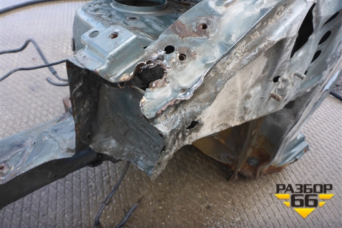 Лонжерон передний левый для Mitsubishi Colt с 2004г (Кольт)