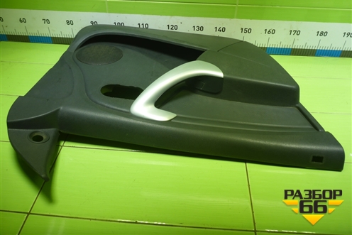 Обшивка двери передней левой под электрику (после 2009г) (809011445R) для Renault Logan с 2004-2015г (Логан)
